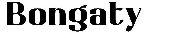 Bongaty字体