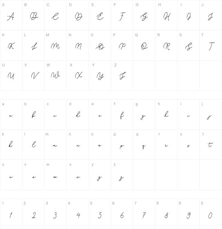 love in lose字体