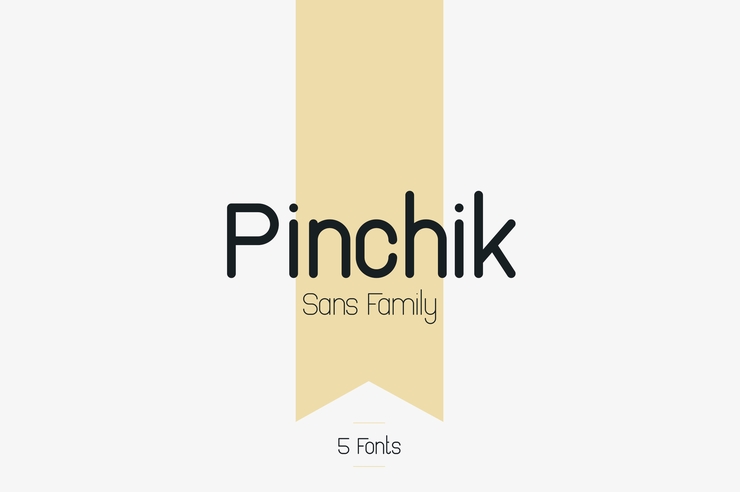 Pinchik Sans字体 1