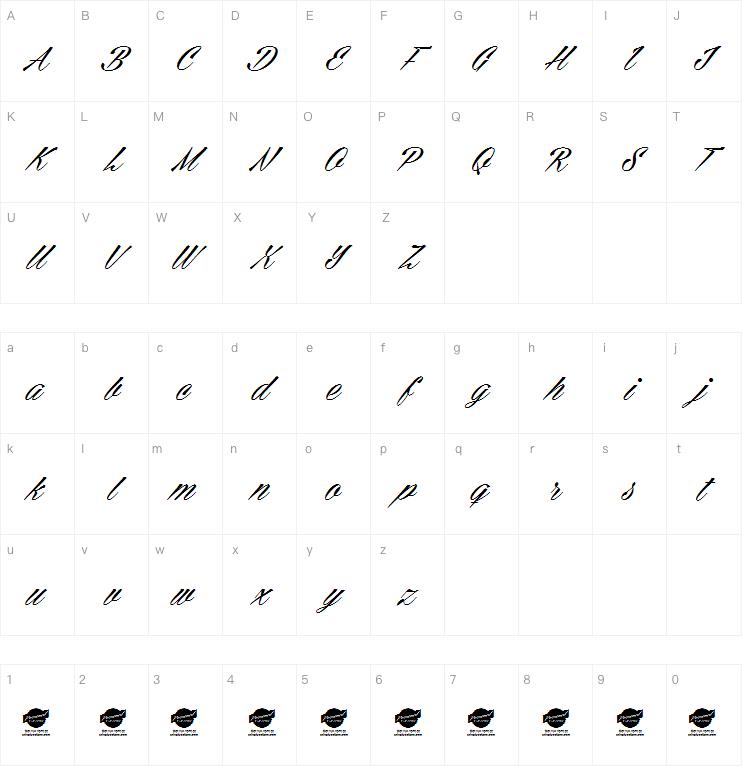 Cellos Script字体