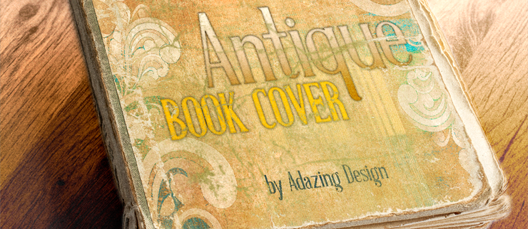 Antique Book Cover Regular字体 1