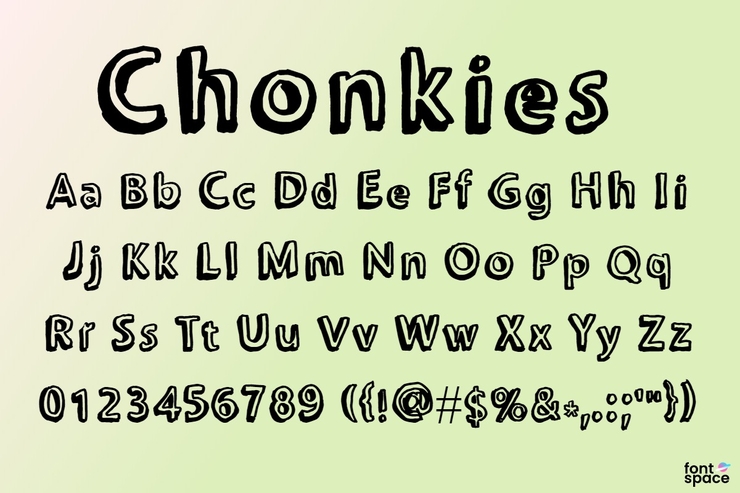 Chonkies字体 1