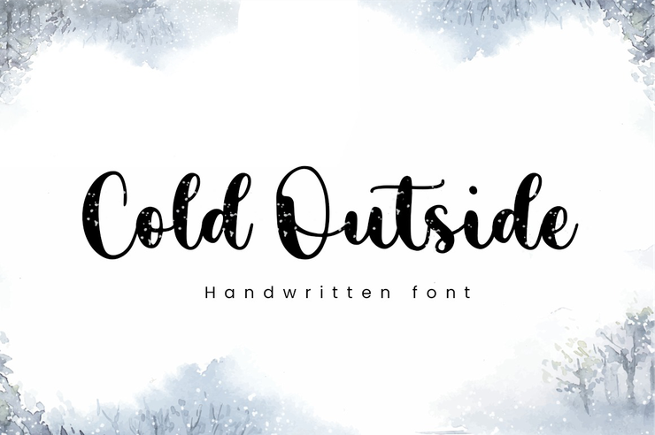 Cold Outside字体 1