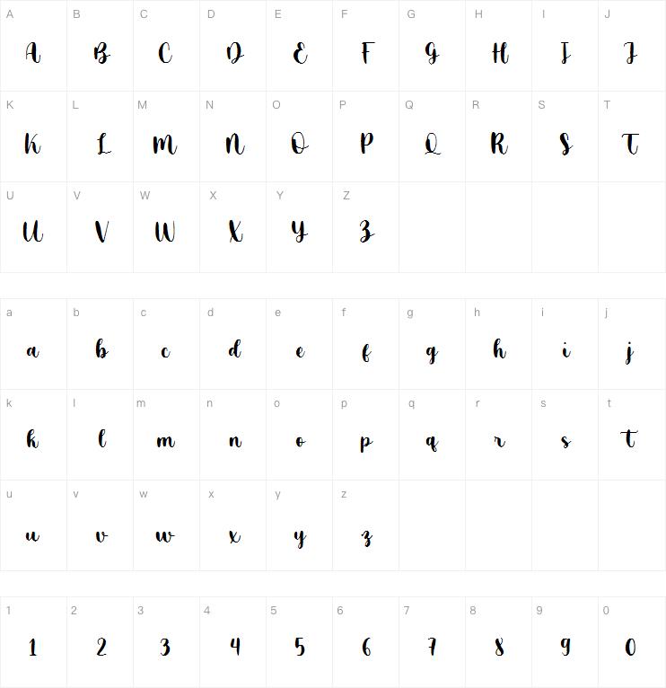 Cold Outside字体