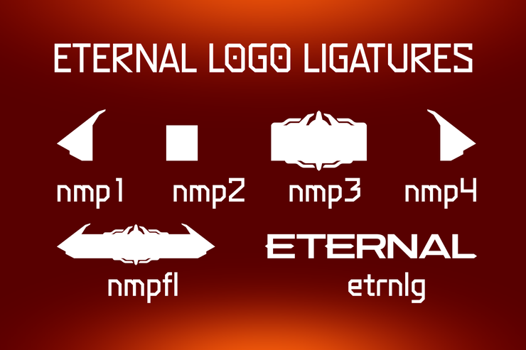 DOOM Eternal字体 2