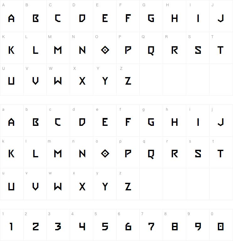 DOOM Eternal字体