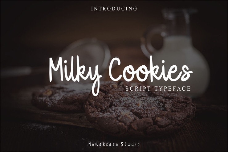 Milky Cookies Script字体 2