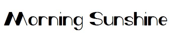 Morning Sunshine字体