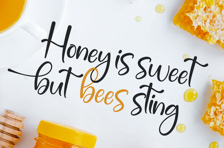 Sweet honey字体 2