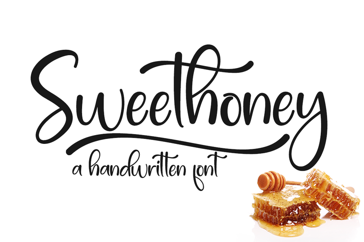 Sweet honey字体 5