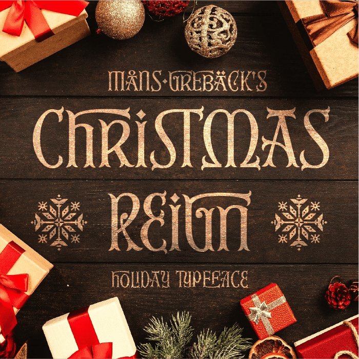 Christmas Reign字体 3