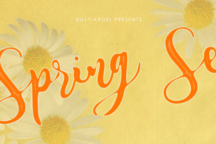 Spring Season字体 5