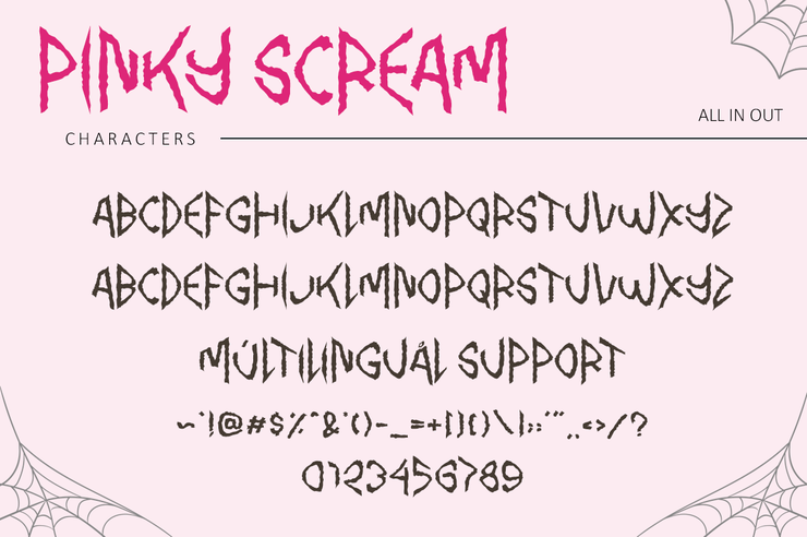 Pinky Scream字体 2