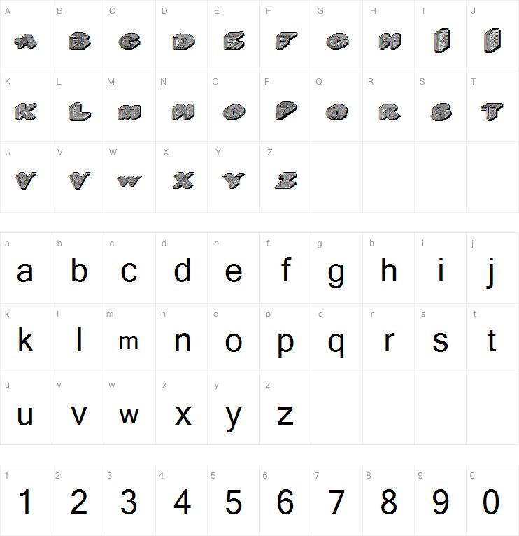 DasRiese Shadow字体