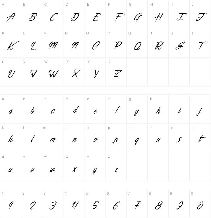 The Night Creatures字体