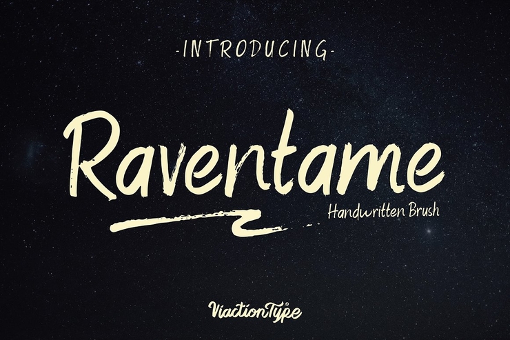 Raventame Version字体 2