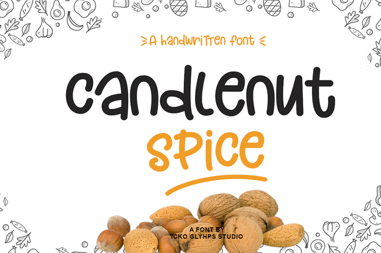 Candlenut Spice字体 1