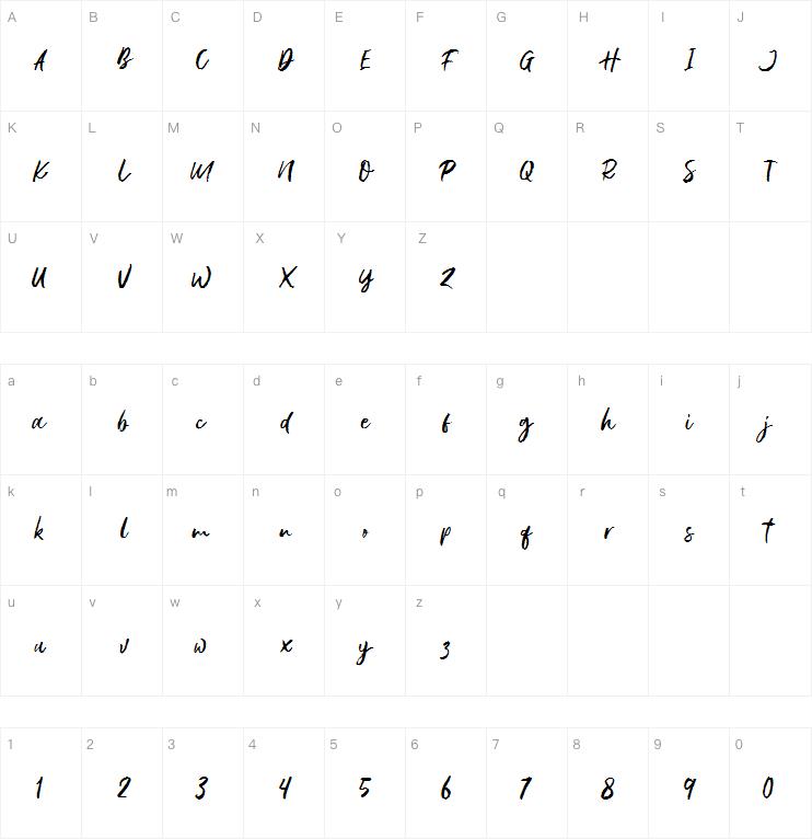 Gustolle字体