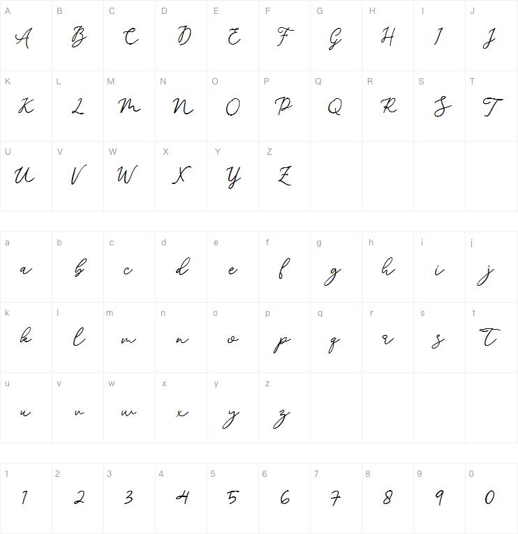 Welly & Moody字体