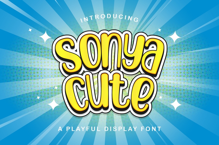 sonya cute字体 3