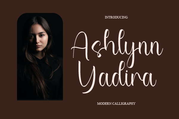 Ashlynn Yadira字体 3