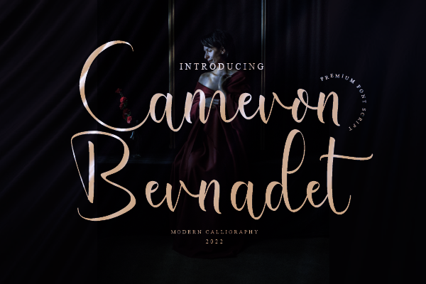 Cameron Bernadet字体 1