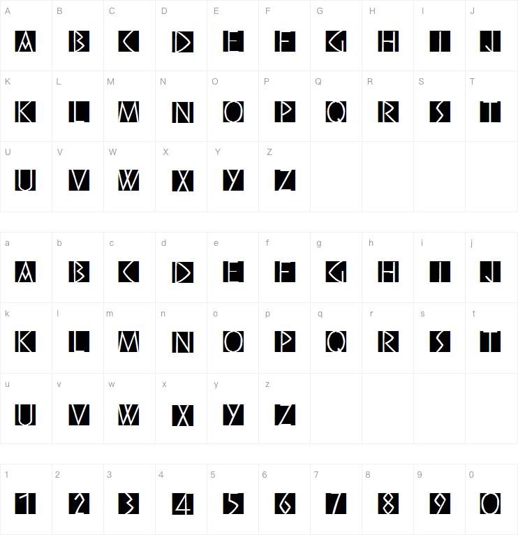 PreRomanCaps字体