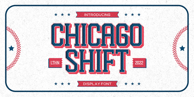 Chicago Shift字体 2