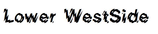 Lower WestSide字体