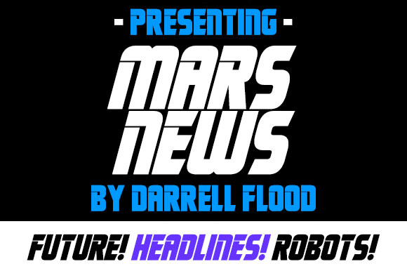 Mars News字体 2