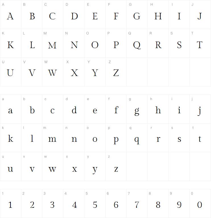 Gilda Display字体