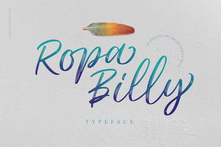 Ropa Billy字体 2