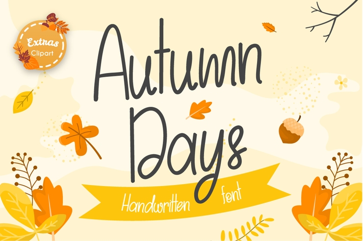 Autumn Days字体 4