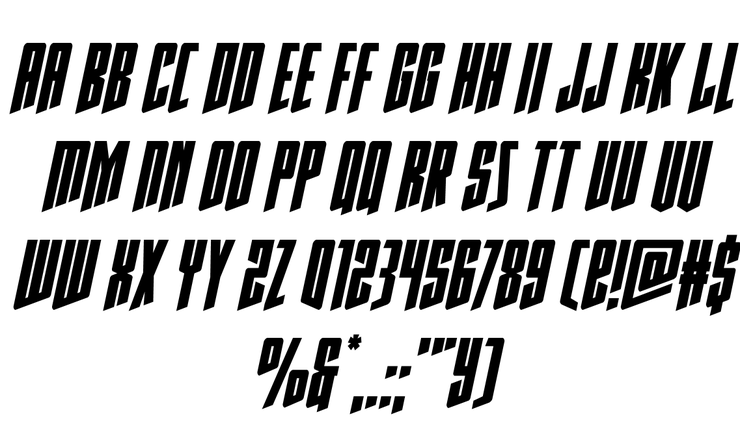 Rhinoclops字体 2