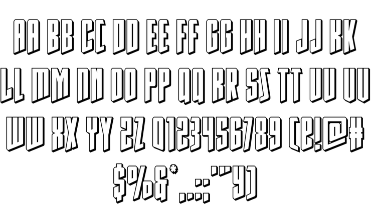 Rhinoclops字体 4