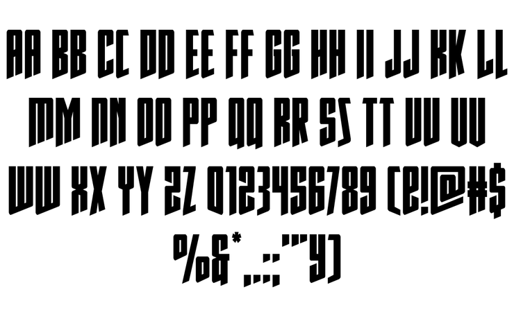 Rhinoclops字体 6