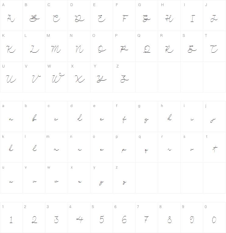 Weddingfield字体