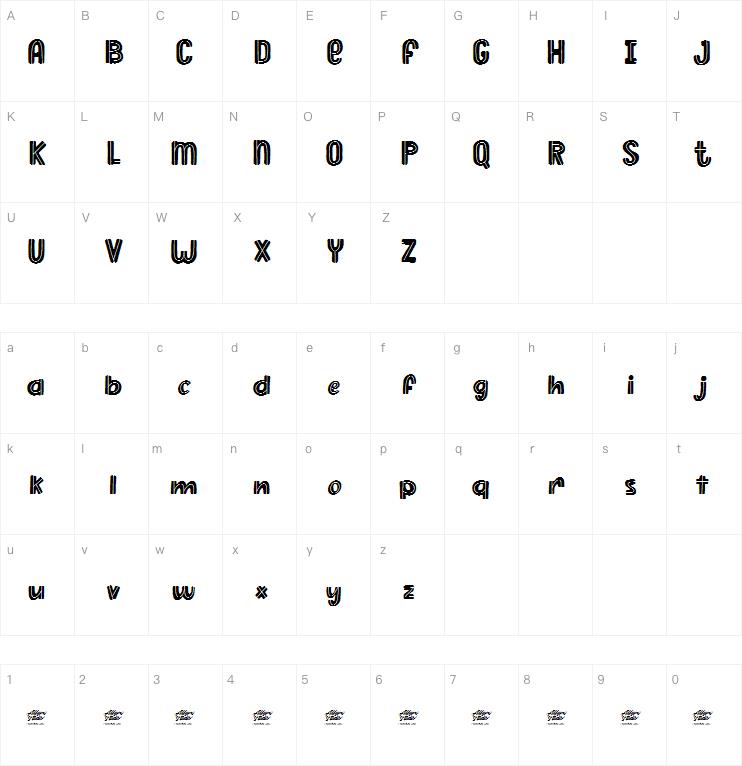 Dussa Display字体