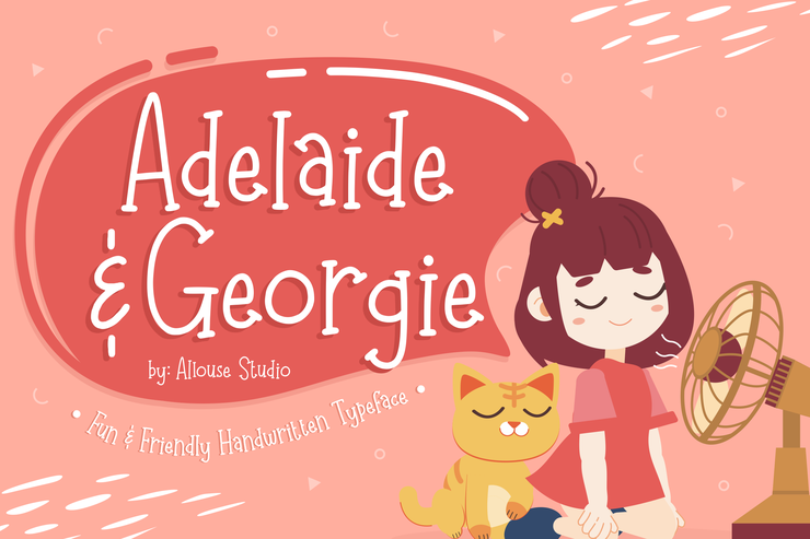 Adelaide & Georgie字体 1