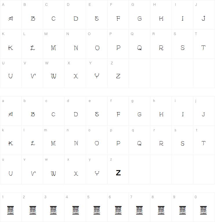 Vtks TotalFlexClean字体