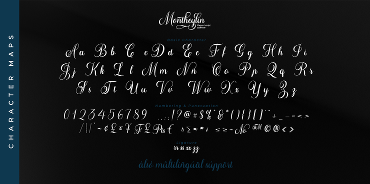 Montheylin字体 2