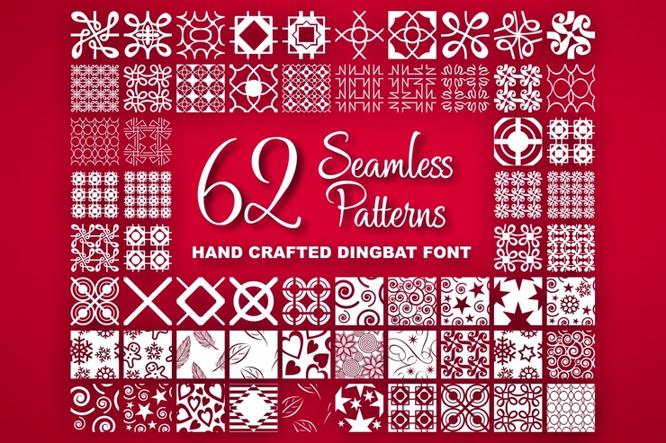 Seamless Patterns字体 6