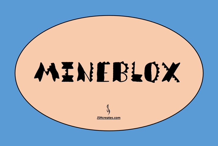 Mineblox字体 1