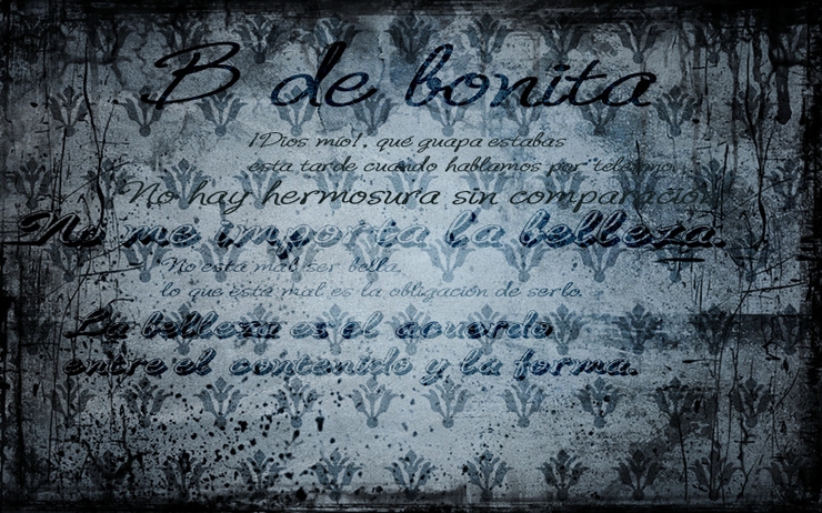 B de bonita字体 1