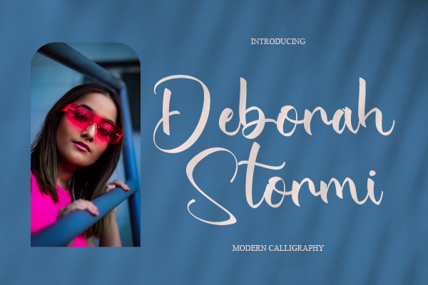 Deborah Stormi字体 1