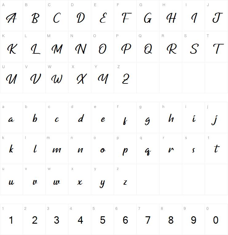 Hardstanding字体