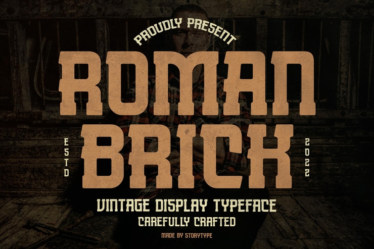 ROMAN BRICK字体 7