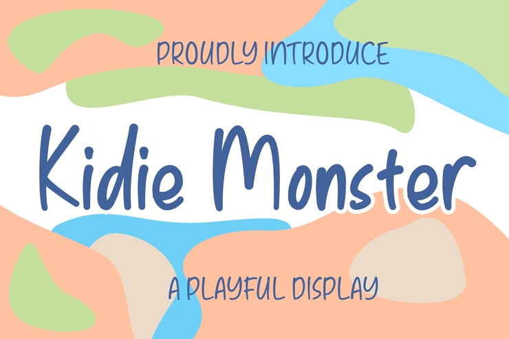 Kidie Monster字体 1