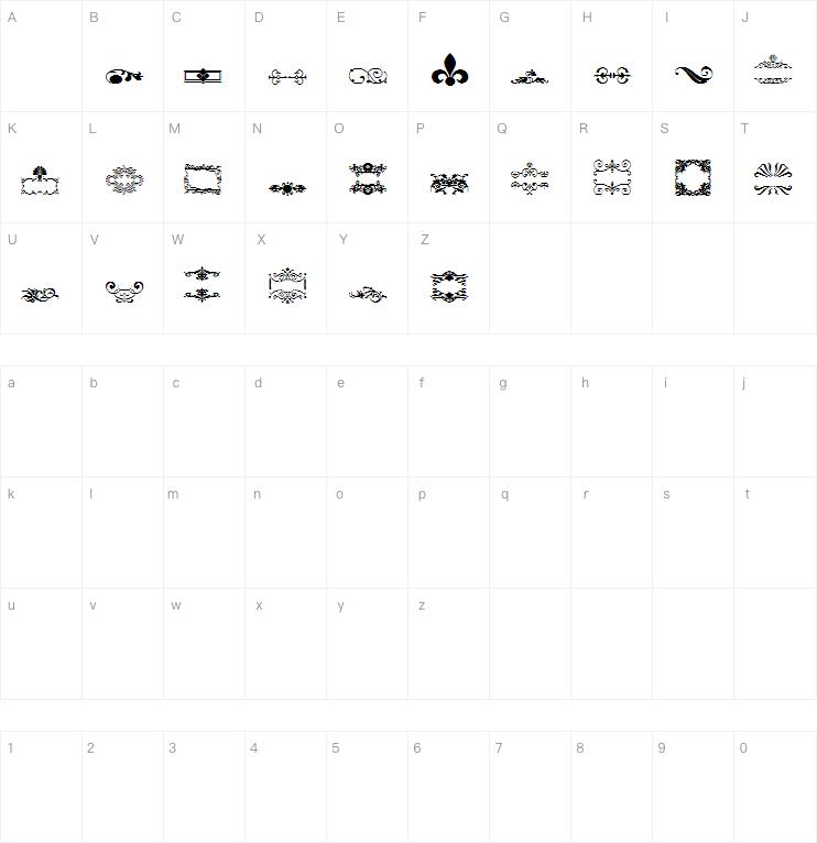 Vintage Elements_017字体