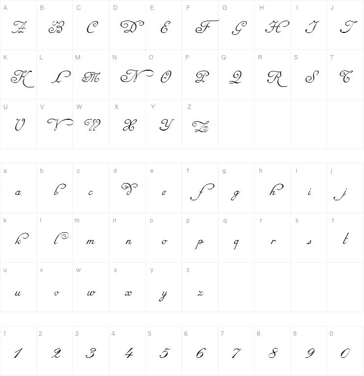 Mirella Script Limited Ver字体